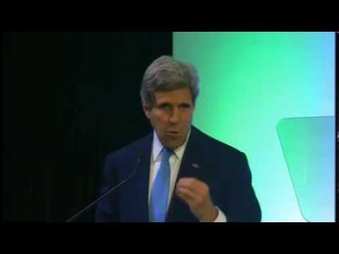 State Department pushes Fracking and Fossil Fuels on the world, while Kerry calls for action on Climate Change