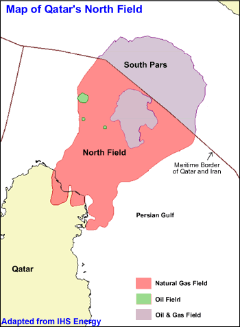 "South Pars" by US Energy Information Administration - http://www.eia.doe.gov/cabs/Qatar/NaturalGas.html. Licensed under Public Domain via Commons - https://commons.wikimedia.org/wiki/File:South_Pars.gif#/media/File:South_Pars.gif
