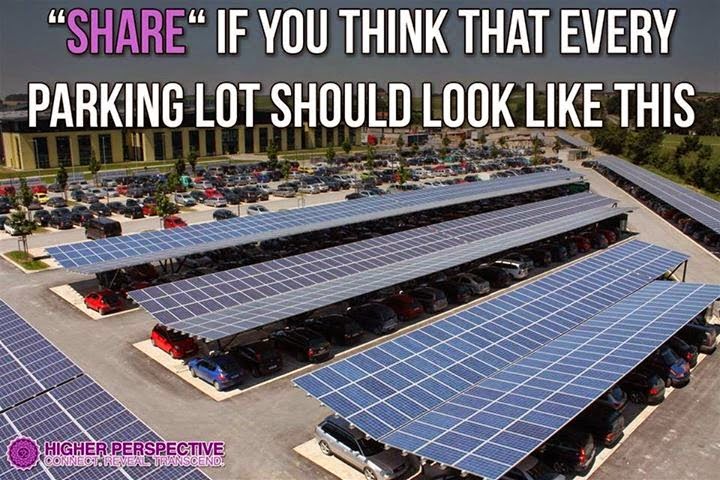 Solar panels and electric cars are a great combination