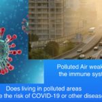 Disease risk higher in highly polluted areas - COVID-19 risk greater?
